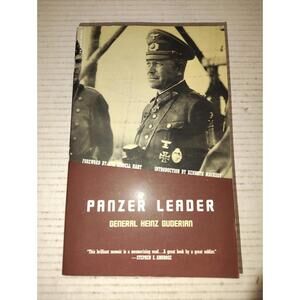 Panzer Leader Memoir of General Heinz Guderian WWII German Tank Commander PB